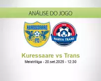 Prognóstico Kuressaare Trans (20 September 2025)