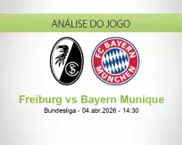 Prognóstico Freiburg Bayern Munique (04 April 2026)