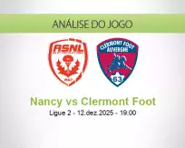 Prognóstico Nancy Clermont Foot (12 December 2025)