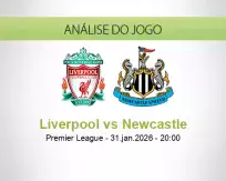 Prognóstico Liverpool Newcastle (31 January 2026)