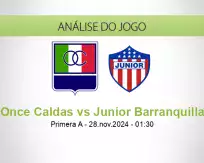 Prognóstico Once Caldas Junior Barranquilla (28 November 2024)