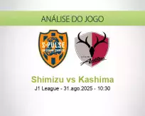 Prognóstico Shimizu Kashima (31 August 2025)