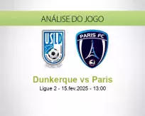 Prognóstico Dunkerque Paris (15 February 2025)