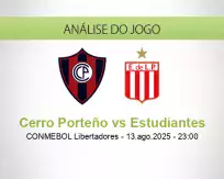 Prognóstico Cerro Porteño Estudiantes (14 August 2025)