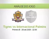 Prognóstico Tigres Internacional Palmira (28 September 2025)