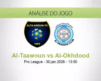 Al-Taawoun vs Al-Okhdood