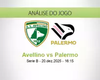 Prognóstico Avellino Palermo (20 December 2025)