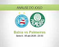 Prognóstico Bahia Palmeiras (06 April 2026)