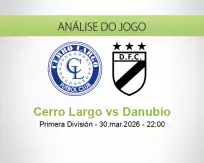 Prognóstico Cerro Largo Danubio (31 March 2026)