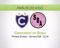 Prognóstico Cienciano Boys (10 March 2026)