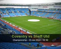 Prognóstico Coventry Sheff Utd (23 November 2024)