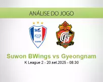 Prognóstico Suwon BWings Gyeongnam (20 September 2025)