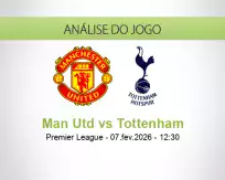 Prognóstico Man Utd Tottenham (07 February 2026)