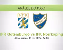 Prognóstico IFK Gotemburgo IFK Norrkoping (09 November 2025)