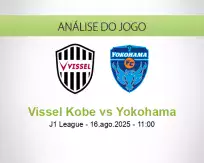 Prognóstico Vissel Kobe Yokohama (16 August 2025)