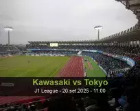 Prognóstico Kawasaki Tokyo (20 September 2025)