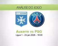 Auxerre vs PSG