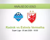 Prognóstico Radnik Estrela Vermelha (05 April 2026)