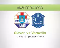 Prognóstico Slaven Varazdin (31 January 2026)