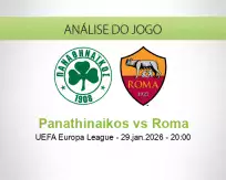 Prognóstico Panathinaikos Roma (29 January 2026)