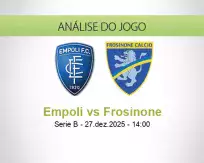 Prognóstico Empoli Frosinone (27 December 2025)