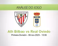 Prognóstico Ath Bilbao Real Oviedo (09 November 2025)