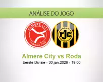Prognóstico Almere City Roda (30 January 2026)