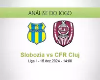 Prognóstico Slobozia CFR Cluj (15 December 2024)