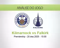 Prognóstico Kilmarnock Falkirk (20 December 2025)