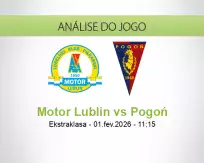 Prognóstico Motor Lublin Pogoń (01 February 2026)
