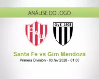 Prognóstico Santa Fe Gim Mendoza (03 February 2026)