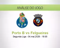 Prognóstico Porto B Felgueiras (04 May 2026)
