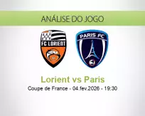 Prognóstico Lorient Paris (04 February 2026)