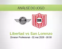 Prognóstico Libertad San Lorenzo (02 May 2026)