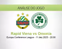 Prognóstico Rapid Viena Omonia (11 December 2025)