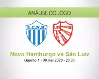 Prognóstico Novo Hamburgo São Luiz (07 March 2026)