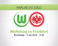 Prognóstico Wolfsburg Frankfurt (11 April 2026)