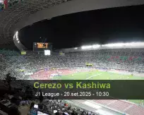 Prognóstico Cerezo Kashiwa (20 September 2025)