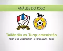 Prognóstico Tailândia Turquemenistão (31 March 2026)