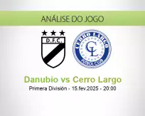 Prognóstico Danubio Cerro Largo (15 February 2025)