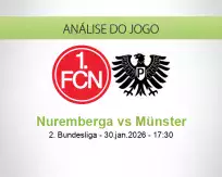 Prognóstico Nuremberga Münster (30 January 2026)