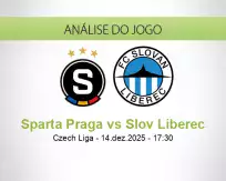 Prognóstico Sparta Praga Slov Liberec (14 December 2025)