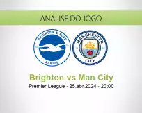 Prognóstico Brighton Man City (25 April 2024)