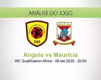 Prognóstico Angola Maurícia (09 September 2025)