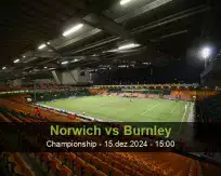 Prognóstico Norwich Burnley (15 December 2024)