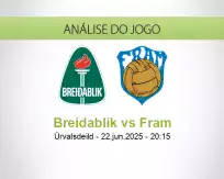 Prognóstico Breidablik Fram (22 June 2025)