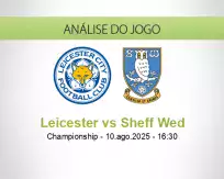 Prognóstico Leicester Sheff Wed (10 August 2025)