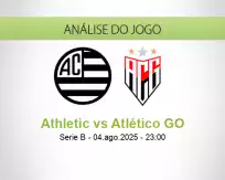 Prognóstico Athletic Atlético GO (05 August 2025)