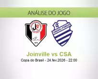 Prognóstico Joinville CSA (25 February 2026)