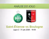 Prognóstico Saint-Étienne Boulogne (31 January 2026)
